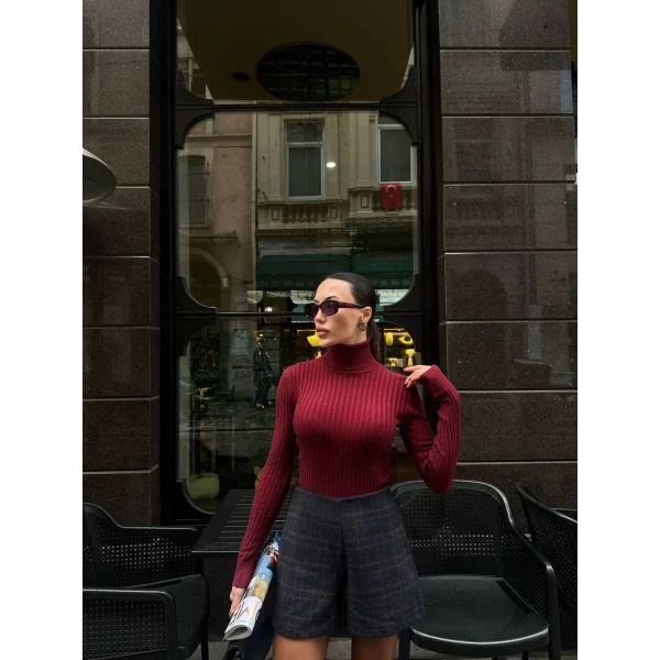 Kruvaze Ceket Şort Takım