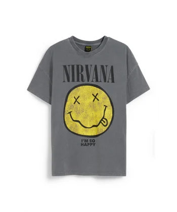 Lisanslı Nirvana Tişört C&A