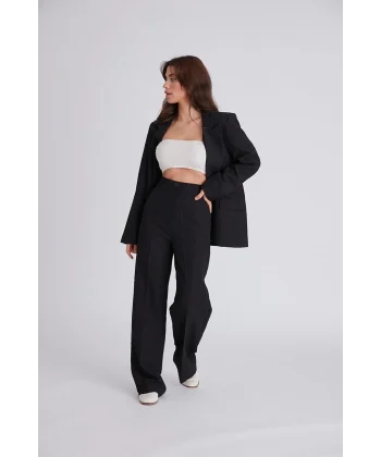 GABARDİN DOKULU CEKET PANTOLON TAKIM