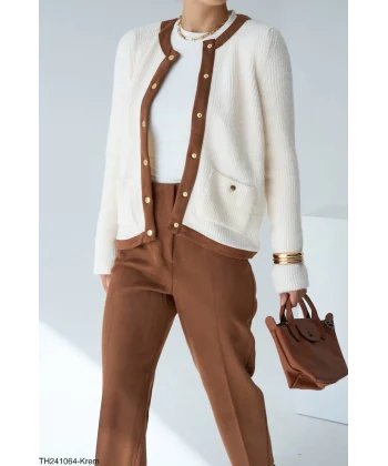 SÜET DETAY EKRU HIRKA