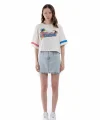 Orj Marka Oversize Crop T-shirt