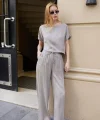 Sunday Bluz Pantolon İkili Takım - Vizon
