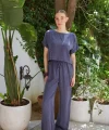 Sunday Bluz Pantolon İkili Takım - Lacivert