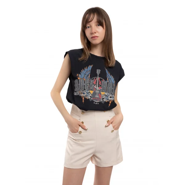 Orjinal Marka Kolsuz T_shirt