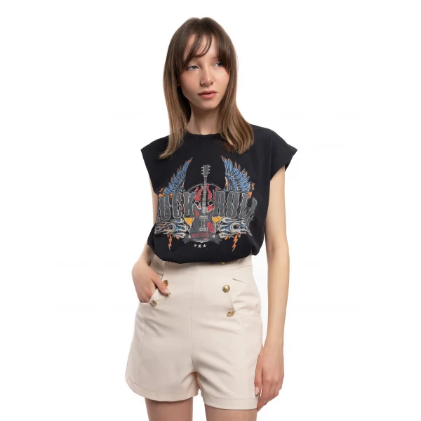 Orjinal Marka Kolsuz T_shirt