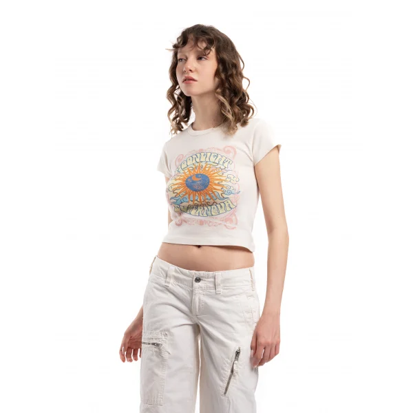 Orjinal Marka T_shirt Ekru