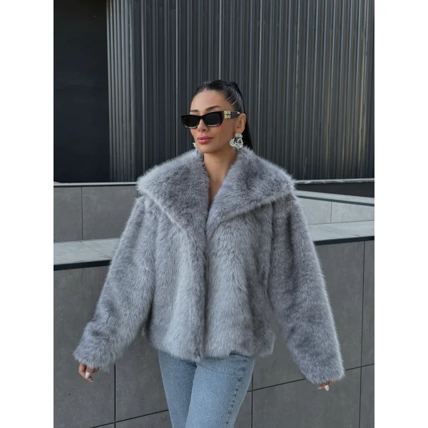 Degrade Milano Gri Kürk