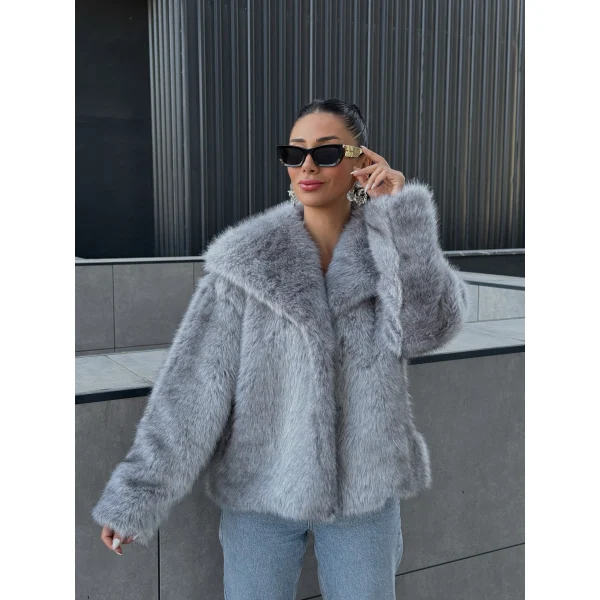 Degrade Milano Gri Kürk