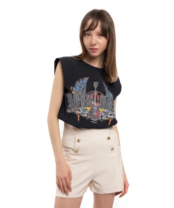 Orjinal Marka Kolsuz T_shirt