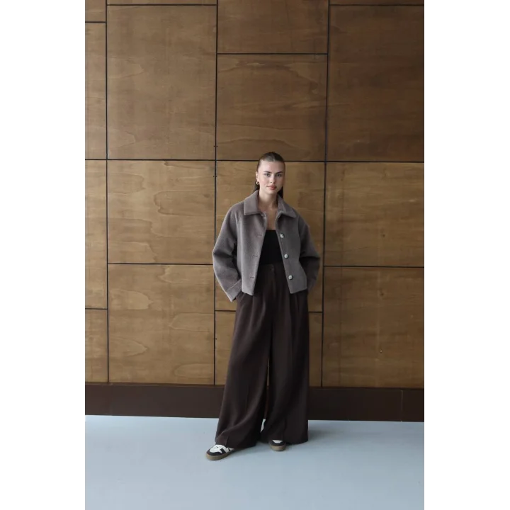 Mila Kürk Ceket-Vizon