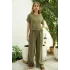 Sunday Bluz Pantolon İkili Takım - Haki