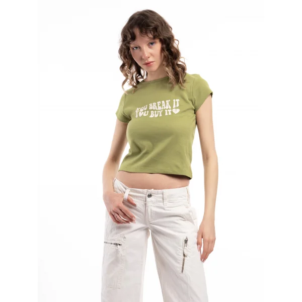 Orjinal Marka Yeşil Tişört