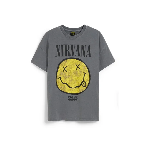Lisanslı Nirvana Tişört C&A