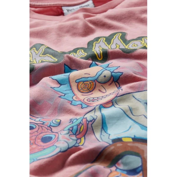 Rick And Morty Lisanslı Tişört C&A