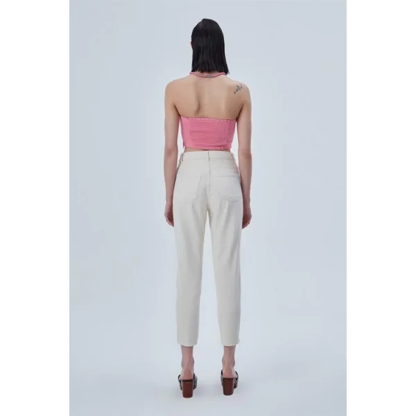 Gabardin Mom Jean Kemik