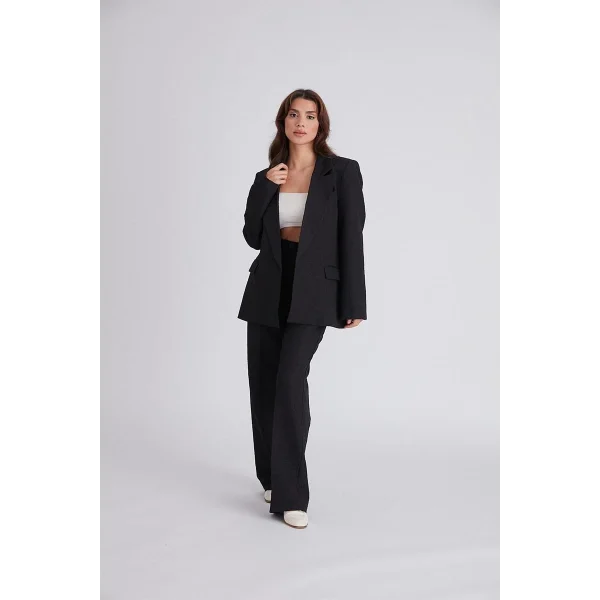 GABARDİN DOKULU CEKET PANTOLON TAKIM