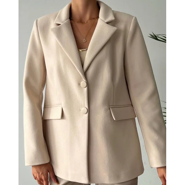 İTHAL KUMAŞ KAŞE CEKET TAŞ