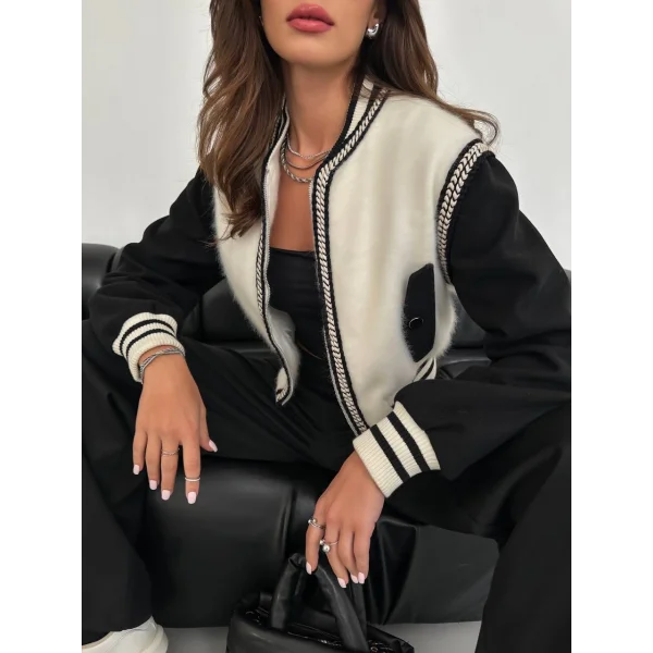 ÖZEL DOKULU BOMBER CEKET