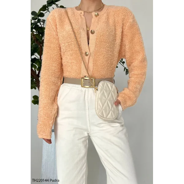 HAVLU DESEN KISA HIRKA PUDRA