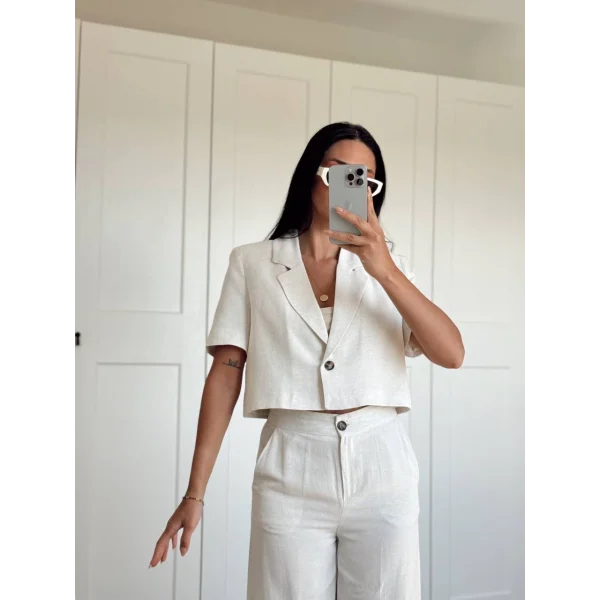 PREMİUM KETEN CEKET PANTOLON TAKIM