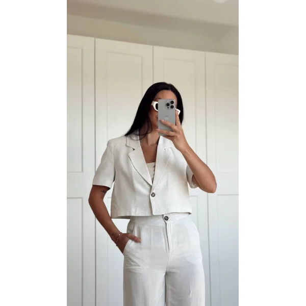 PREMİUM KETEN CEKET PANTOLON TAKIM