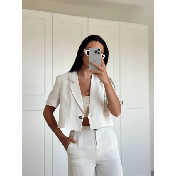 PREMİUM KETEN CEKET PANTOLON TAKIM