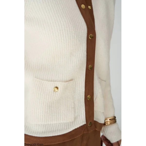 SÜET DETAY EKRU HIRKA