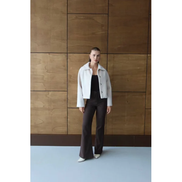 Mila Kürk Ceket-Taş