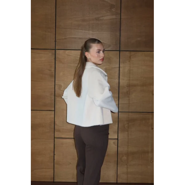 Mila Kürk Ceket-Taş