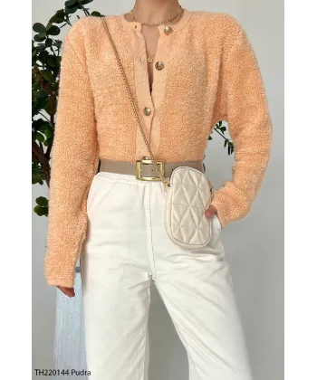 HAVLU DESEN KISA HIRKA PUDRA