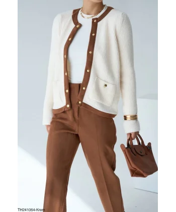 SÜET DETAY EKRU HIRKA