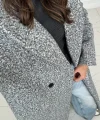 UZUN ASTARLI BUKLET KABAN GRİ