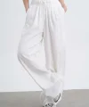 PREMİUM KUMAŞ BEYAZ KETEN PANTOLON