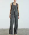 Myra Yelek Pantolon Takım-Antrasit