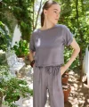 Sunday Bluz Pantolon İkili Takım - Gri