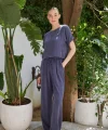 Sunday Bluz Pantolon İkili Takım - Lacivert
