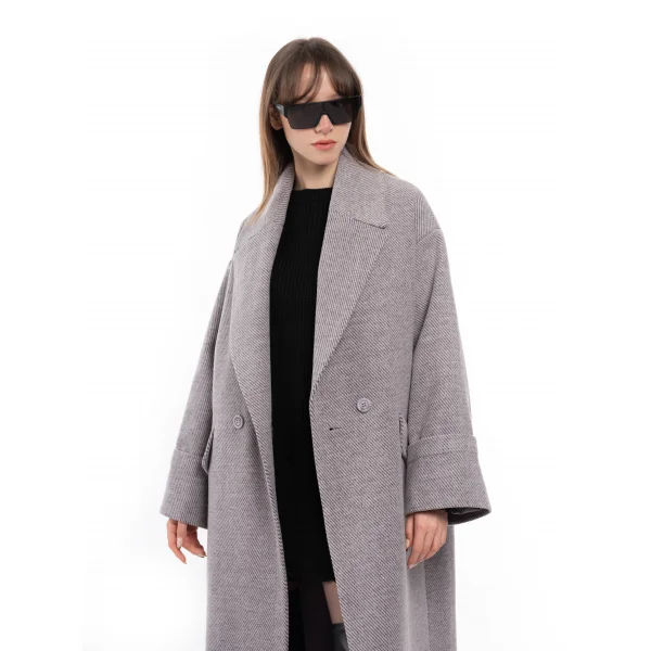 Premium Model Yün Oversize Kaban