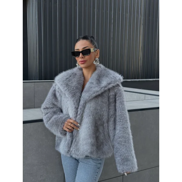 Degrade Milano Gri Kürk