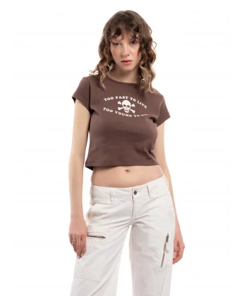 Orjinal Marka T_shirt Kahve