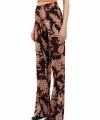 Çiçek Desenli Pantolon
