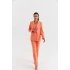 ORANJ CROP BLAZER CEKET PANTOLON TAKIM