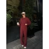 Viyana Pamuklu Eşofman Takım-Bordo