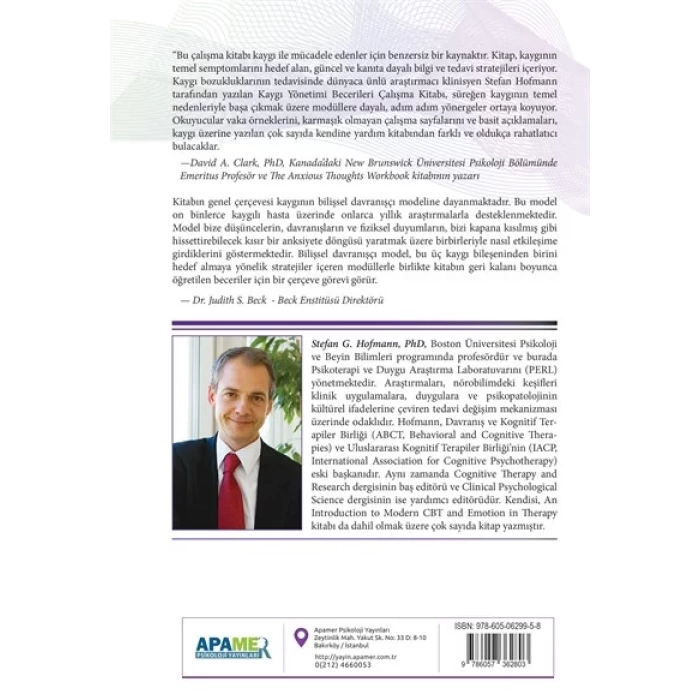 Kaygı Yönetimi Becerileri - Çalışma Kitabı (PS-A12)