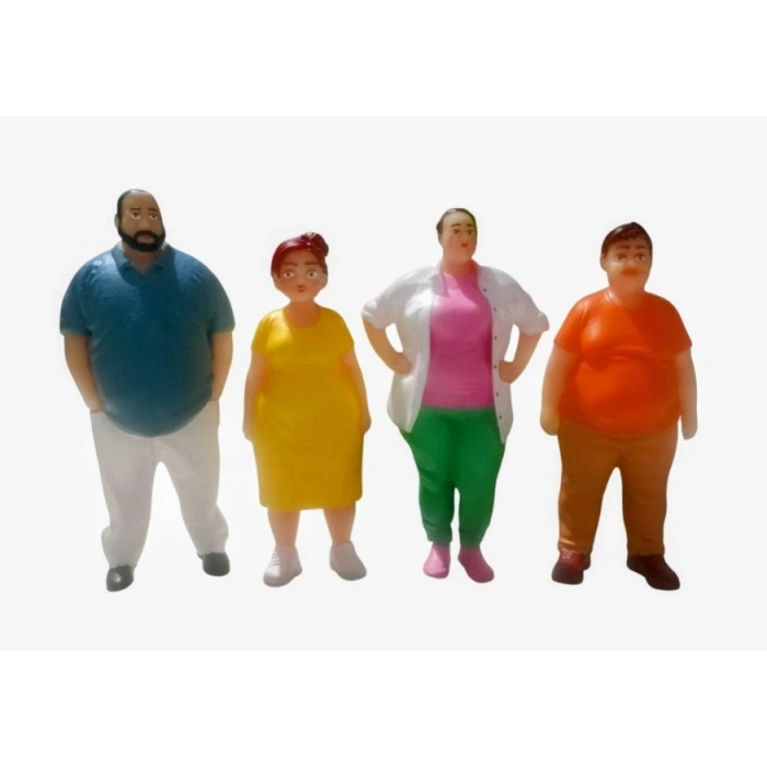 Obez Aile Figür Set