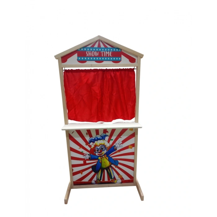 Show Time Ahşap Kukla Sahnesi