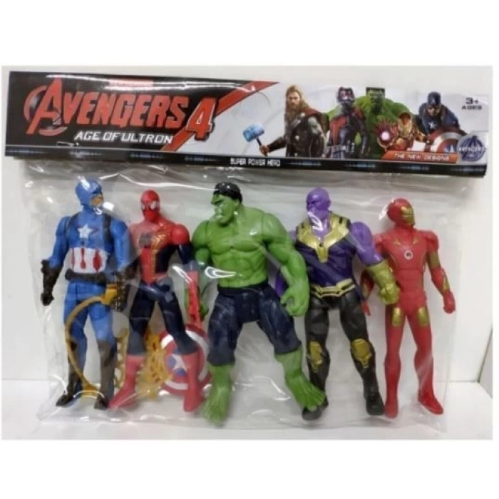 Avengers-4 Beşli Fİgür Set