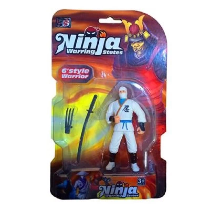 Beyaz Ninja Figür 10 cm