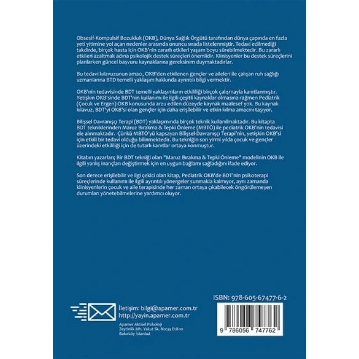 Çocuk ve Ergenlerde OKB Tedavisi (PS-A7)