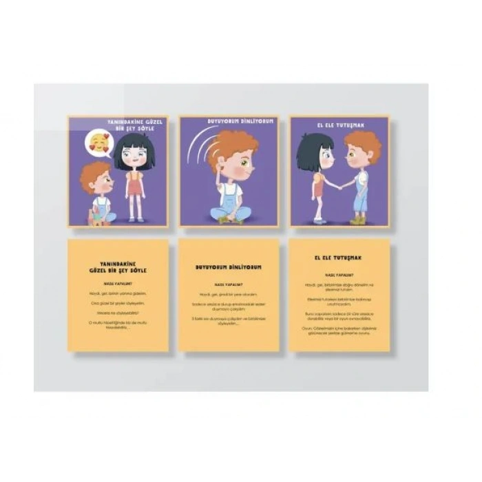 Duygu Tanıma-Bilinçli Farkındalık Kartları Etkinlik Seti (2.Baskı)