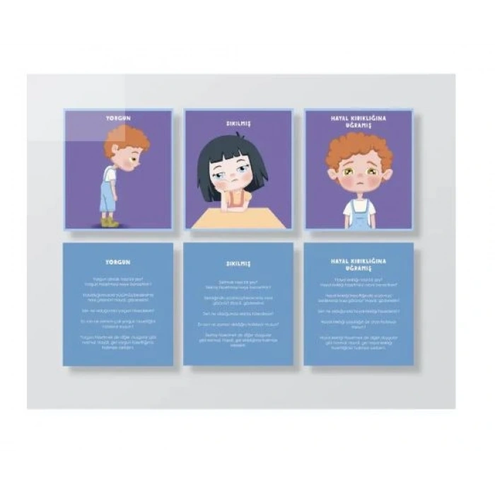 Duygu Tanıma-Bilinçli Farkındalık Kartları Etkinlik Seti (2.Baskı)